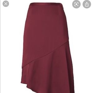 Banana Republic Olivia Palermo satin skirt